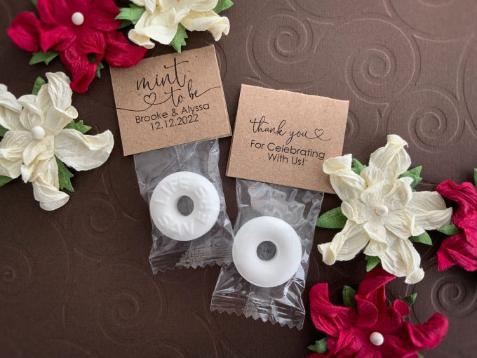 Mint To Be Wedding Favors with Lifesaver Mints | Noted Paper